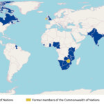 Commonwealth Of Nations World In Maps