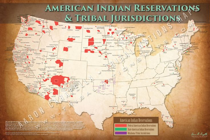 Comprehensive Tribal Maps Of The Native American And First Nations