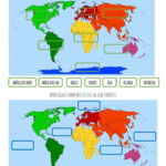 Continents I Oceans Interactive Worksheet Geography For Kids