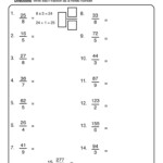 Converting To Mixed Numbers Worksheet Have Fun Teaching