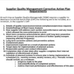 Corrective Action Plan Template 22 Free Word Excel PDF Apple