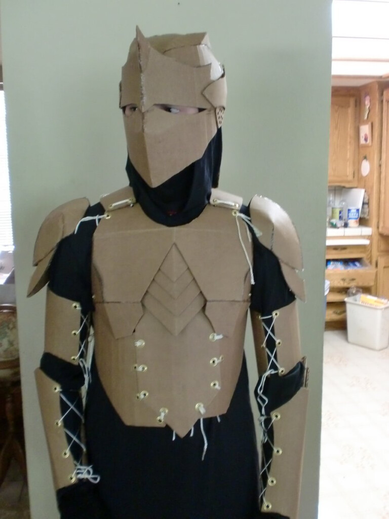 Corrugated Cardboard Costumes That You Can Make