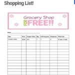 Coupon List Grocery Shopping Coupons Printable Coupons Grocery Free