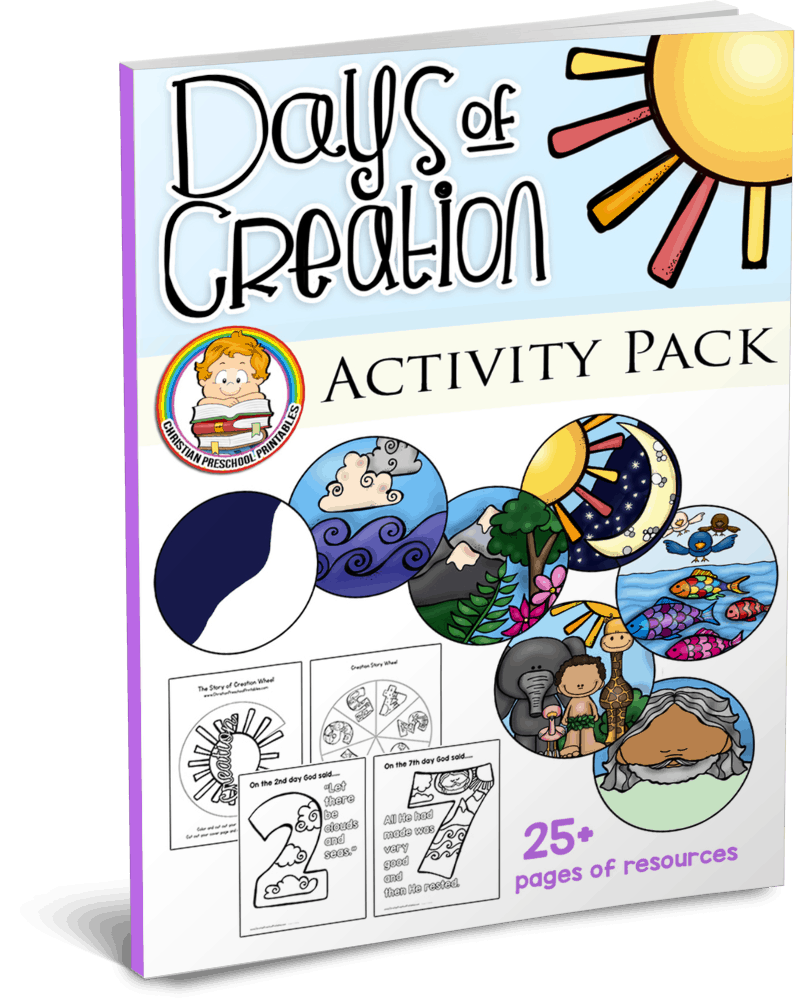 Creation Preschool Printables Christian Preschool Printables