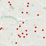 Crime Map Dallas Dallas Crime Map Texas USA