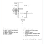 Crossword Puzzle For Cinco De Mayo El Camino College The Union