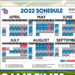 Cubs 2022 Schedule Printable Get Update News