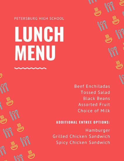 Customize 84 Lunch Menu Templates Online Canva