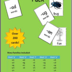 CVC Flash Cards And Word Cards Pack Keep Kids Reading