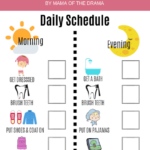 Daily Routine Charts For Kids 7 Fun Visual Schedules Habitat For Mom