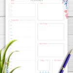 Daily Schedule Templates Download Printable PDF