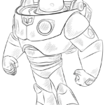 Desenho Buzz Lightyear Coloring City