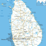 Detailed Clear Large Road Map Of Sri Lanka Ezilon Maps