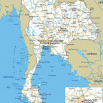 Detailed Clear Large Road Map Of Thailand Ezilon Maps