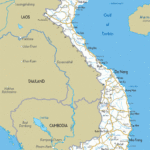 Detailed Clear Large Road Map Of Vietnam Ezilon Maps