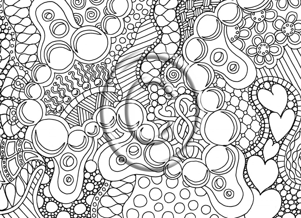 Difficult Coloring Pages For Adults To Download And Print For Free