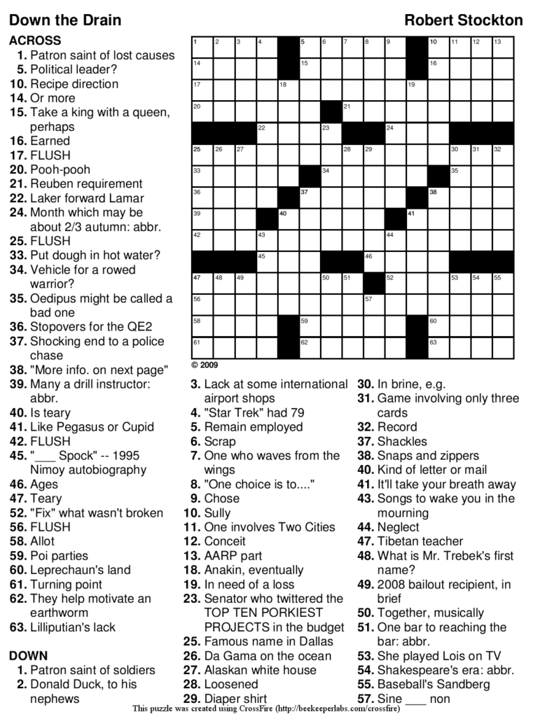 Difficult Crossword Puzzles Printable That Are Adorable Ruby Website