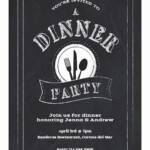 Dinner Invitation Template Free Printable New Free Invitation Template