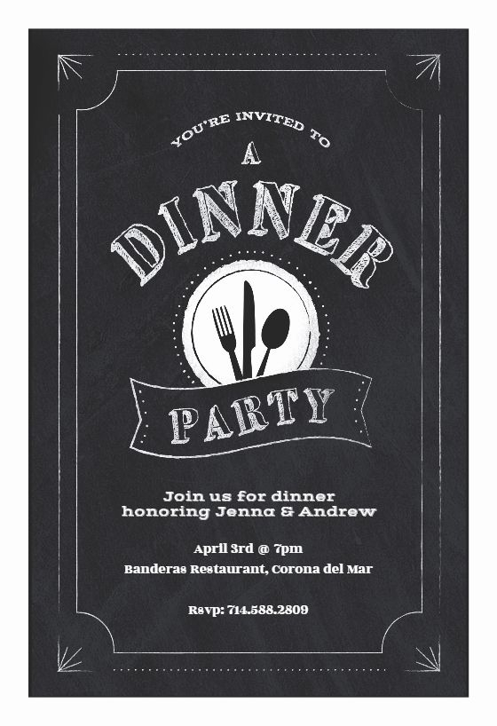 Dinner Invitation Template Free Printable New Free Invitation Template 