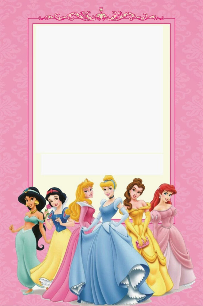 Disney Princess Party Free Printable Mini Kit Editable Oh My 