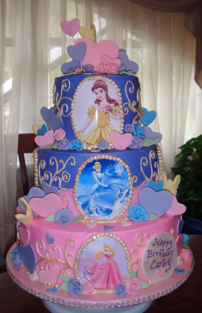 Disney Princesses Cake CakeCentral