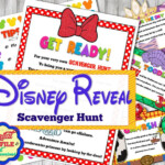 Disney Scavenger Hunt Vacation Reveal Treasure Hunt Clues Etsy In