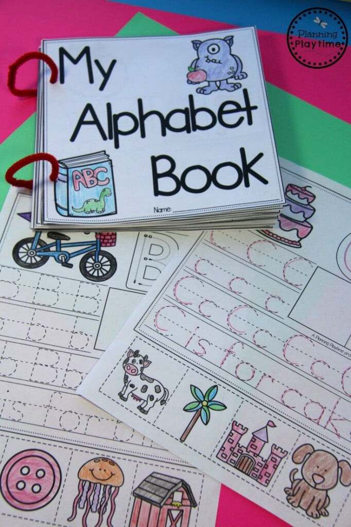 DIY Alphabet Books For Preschool And Kindergarten Alphabet Book 