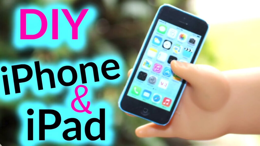 DIY American Girl IPhone And IPad YouTube