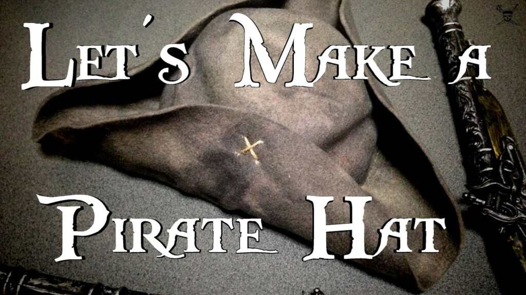 DIY Pirate Tricorn Hat YouTube