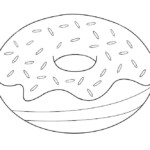 Doughnut Coloring Pages To Download And Print For Free