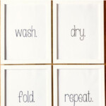 Download Free Laundry Room Printables To Make DIY Decor A Printable Is