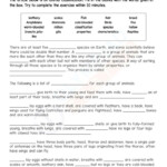 Download This Printable Grade 4 Science Worksheet Cloze In PDF