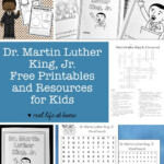 Dr Martin Luther King Jr Printables Worksheets And Resources For