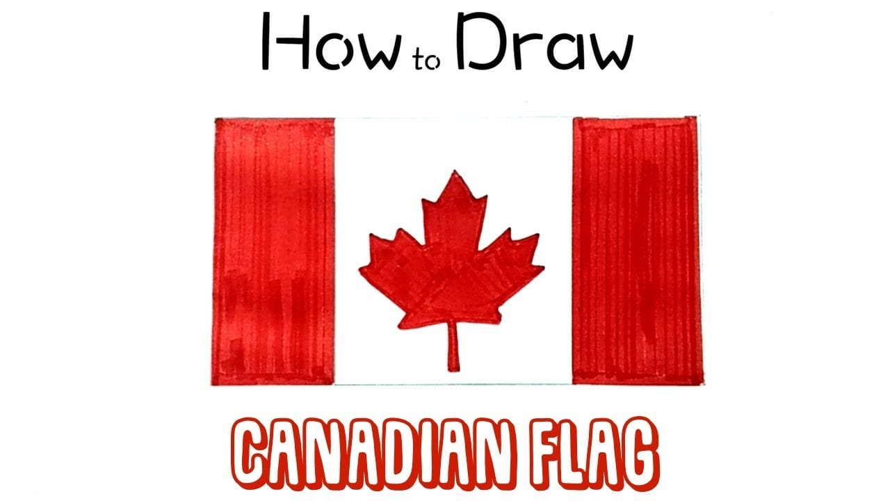 Draw Canada Flag NEO Coloring