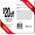 Dsw Free Printable Coupons