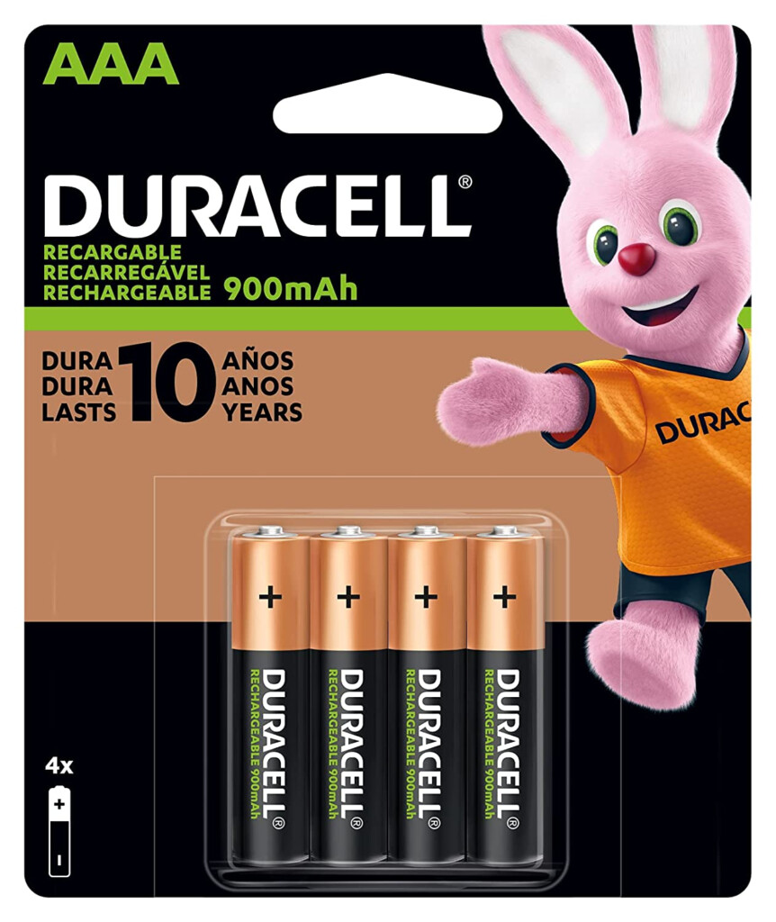 Duracell Rechargeable AAA Batteries 4 Count Amazon in Electronics