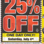 Dynamic Harbor Freight 25 Off Printable Coupon 2020 Russell Website