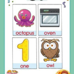 Early Childhood Sight Words Letter O For Kindergarten Kindergarten