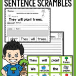 Earth Day Sentence Building Sentence Building Sentence Scramble