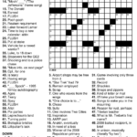 Easy Crossword Puzzles For Seniors Activity Shelter