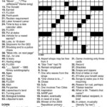 Easy Crossword Puzzles For Seniors Simple Free Printable Crossword