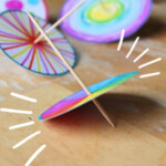 Easy Forces Science Lesson Plan With Free Spinning Tops Printable