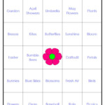 EASY PRINT Spring Bingo Cards Digital File 40 Cards Etsy