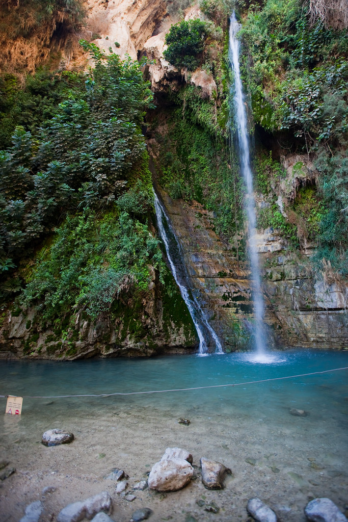 Ein Gedi Waterfalls Ein Gedi National Park Was Founded In Flickr