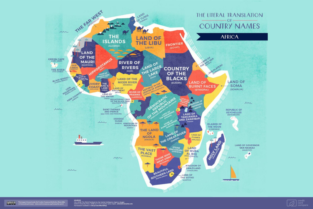 El Mapa Que Nos Muestra El Significado Del Nombre De Cada Pa s 