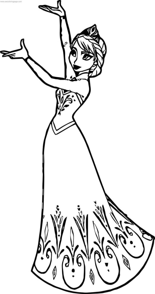 Elsa Queen This Coloring Page Elsa Coloring Mermaid Coloring Pages 