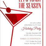 Employee Party Invitation Wording Holiday Cocktail Party Invitations
