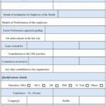 Employee Recognition Form Template Elegant Employee Appreciation