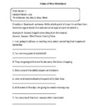 English Worksheets For 8th Grade Worksheets Master