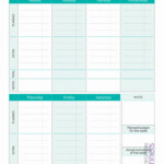 Explore Our Example Of Bi Weekly Budget Template Budget Planner